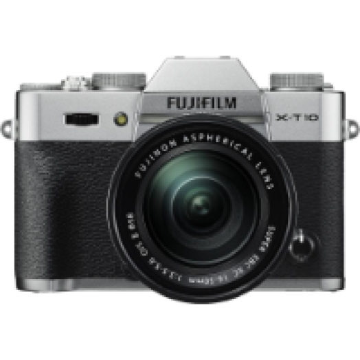 FinePix X-T10 + 16-50 mm ezüst Kit