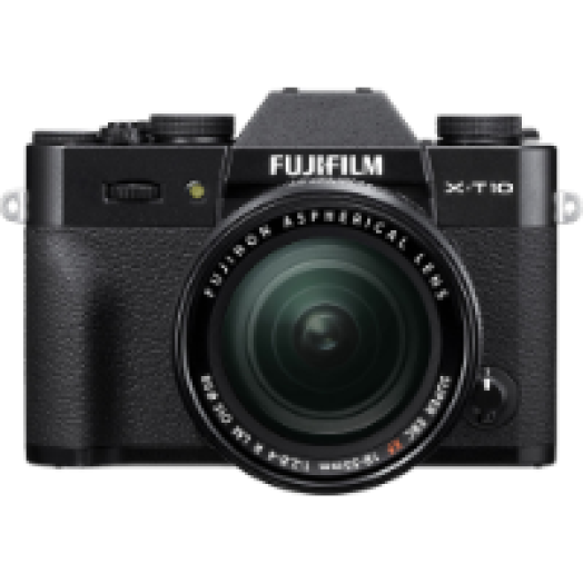 FinePix X-T10 + 18-55 mm fekete Kit