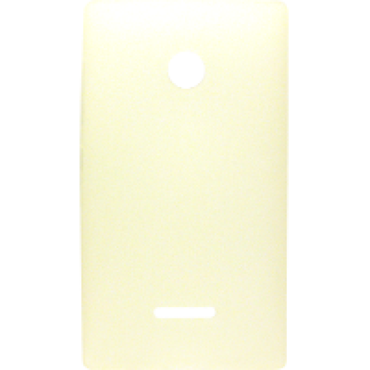 Lumia 435/532 vékony szilikon hátlap, átlátszó
