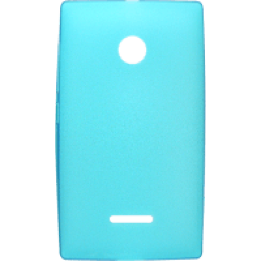 Lumia 435/532 vékony szilikon hátlap, kék