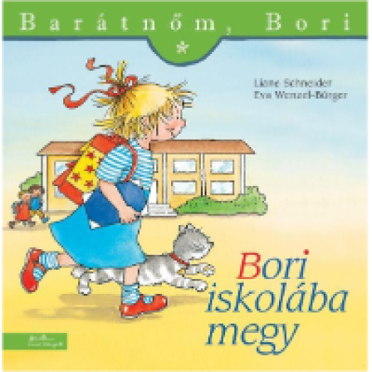 Bori iskolába megy