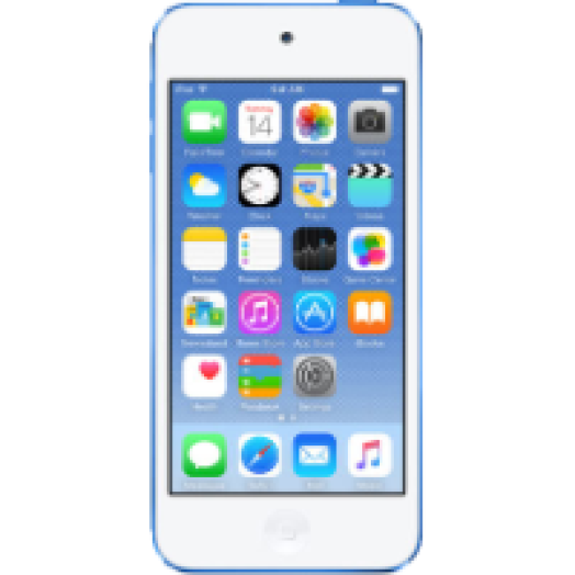 iPod touch 64GB, kék