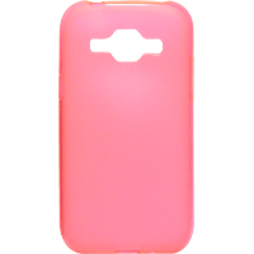 Samsung Galaxy J1 vékony szilikon hátlap rózsaszín