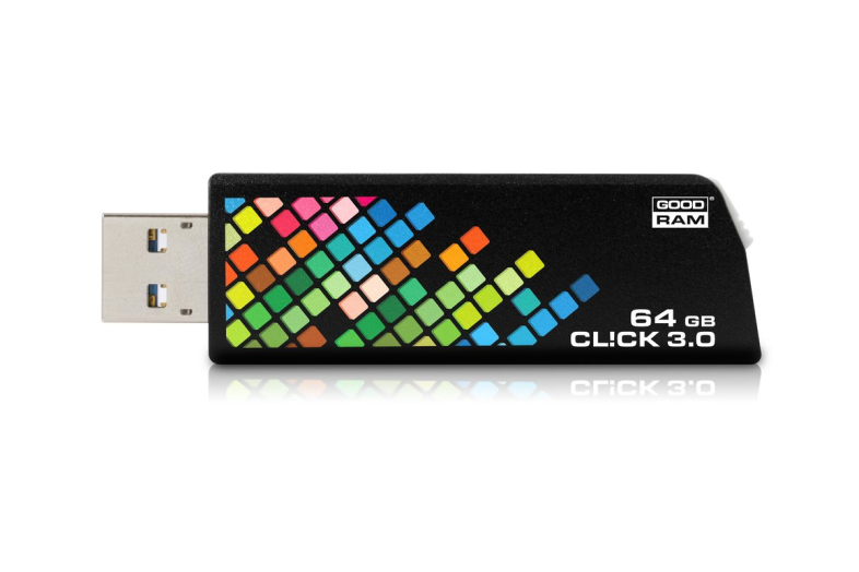 Goodram Click 64GB USB memória 3.0, fekete