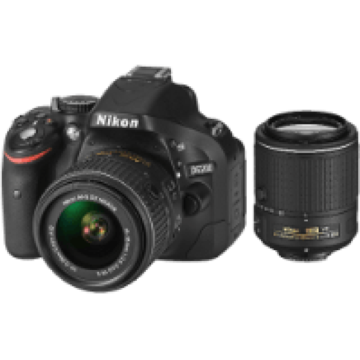 D5200 + 18-55 VR II + 55-200 VR II Kit