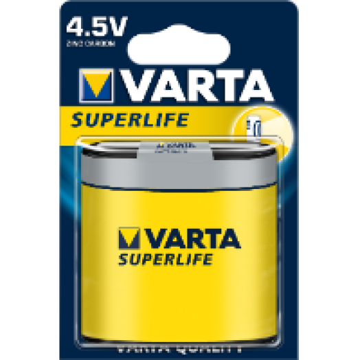 Superlife cink szén 4,5V-os laposelem