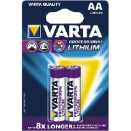 Professional lítium ceruzaelem (2xAA)