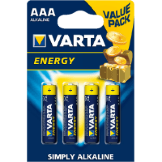 Energy mikroceruza elem (4xAAA)
