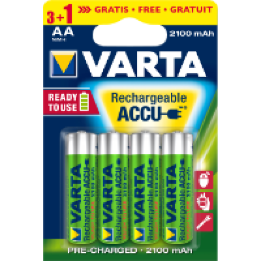 Longlife Ready2Use ceruza akku 2100mAh (3+1xAA)