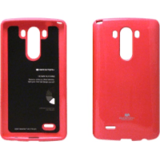 LG L Fino szilikon tok rózsaszín