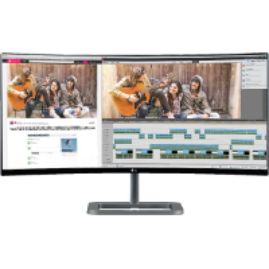 34UC87C-B 34" Ultrawide 21:9 IPS ívelt monitor