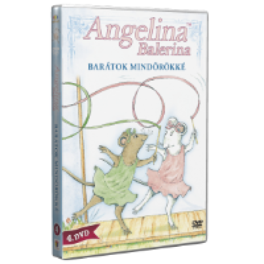 Angelina balerina 4. - Barátok mindörökké DVD