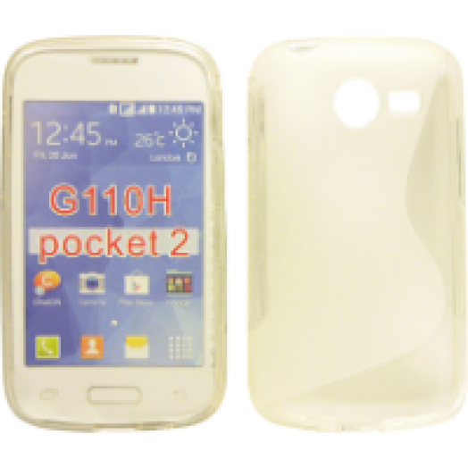 Samsung Galaxy Pocket 2 TPUS szilikon hátlap, átlátszó