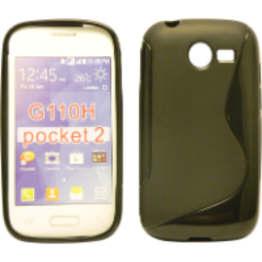 Samsung Galaxy Pocket 2 TPUS szilikon hátlap, fekete