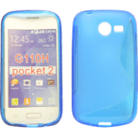 Samsung Galaxy Pocket 2 TPUS szilikon hátlap, kék