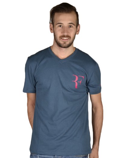 ROGER SS V-NECK TEE
