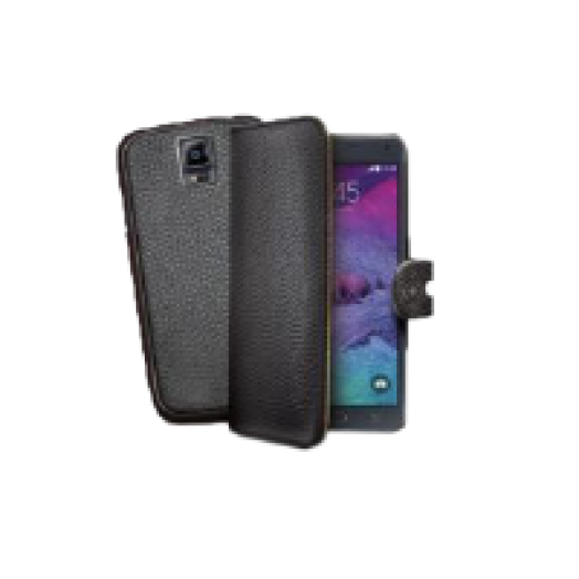 SAMSUNG Galaxy S6 Edge book cover 2 in 1 fekete