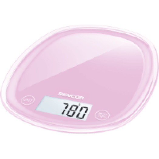 SKS 38 konyhamérleg, pink