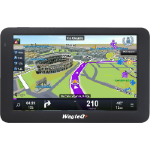 X985BT Sygic 3D navigáció