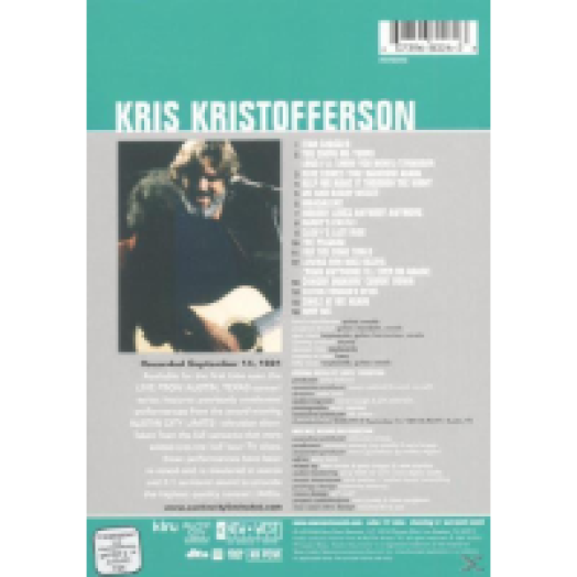 Live From Austin, Tx, 14.09.1981 DVD