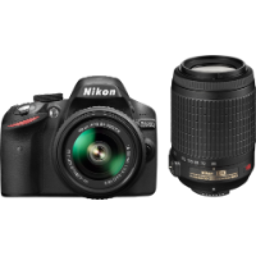 D3200 + 18-55 VR II + 55-200 VR II Kit