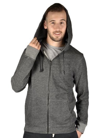 AMK   CORE PLUS FULL ZIP HOODIE