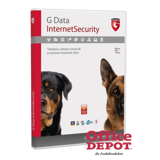G Data Internet Security HUN 1 Felhasználó 1 év dobozos vírusirtó szoftver