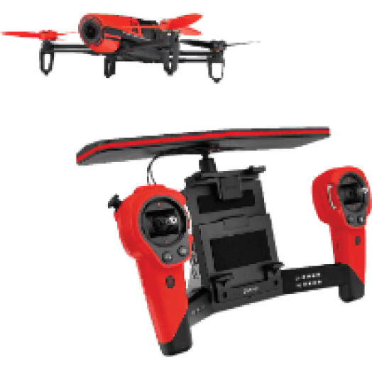 Parrot Bebop Drone & Skycontroller piros (PF725100)