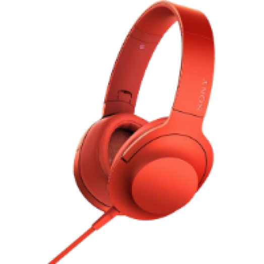 MDR100AAPR High Resolution Audio fejhallgató, piros