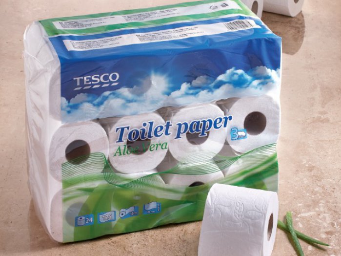 TESCO toalettpapír