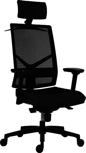 Omnia Pro 1850 hálós irodai munkaszék BN.8033 fekete