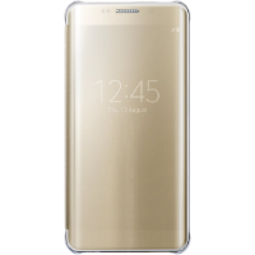S6 Edge+ Clear view tok arany (EF-ZG928CF)