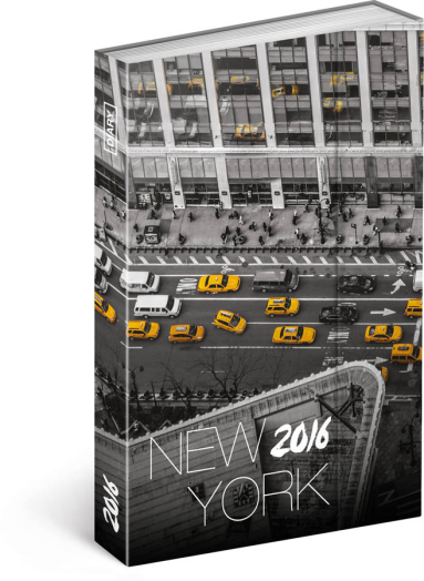 Mágneses zsebnaptár B/6 New York