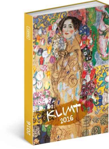 Mágneses zsebnaptár B/6 Gustav Klimt