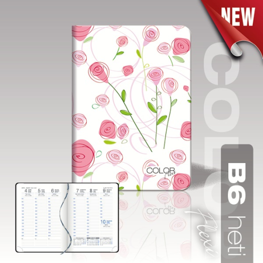 Agenda Color Flexi B6 heti