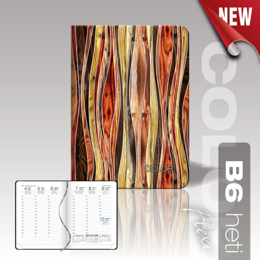 Agenda Color Flexi B6 heti