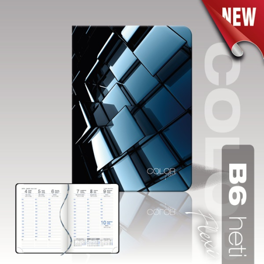 Agenda Color Flexi B6 heti