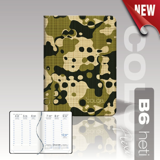 Agenda Color Flexi B6 heti