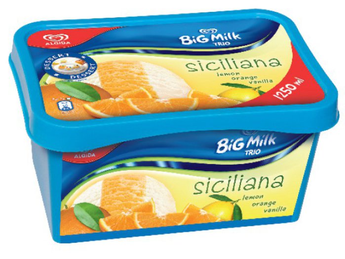 Big Milk jégkrémdesszert
