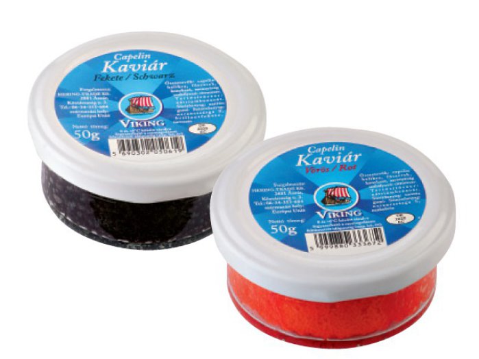 Capelin kaviár