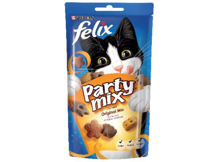 Felix Party mix jutalomfalat macskáknak