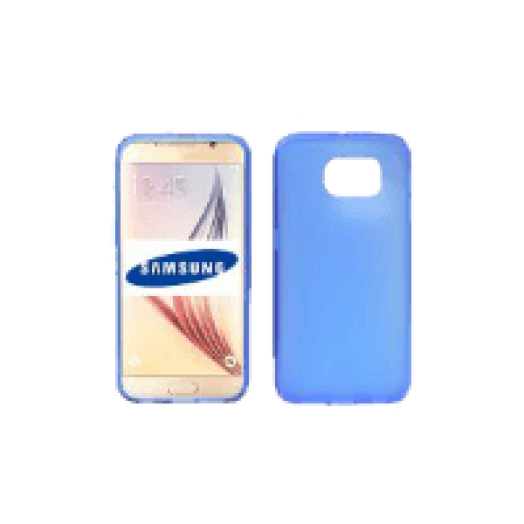 Samsung Galaxy S6 Edge+ szilikon tok kék