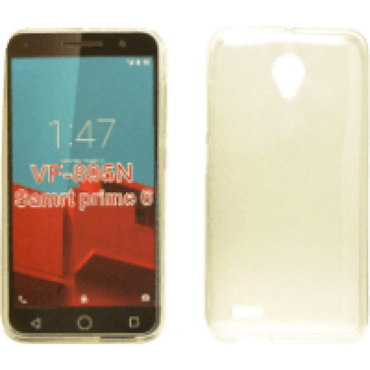 Alcatel Alto 5 Smart Prime vékony szilikon hátlap átlátszó