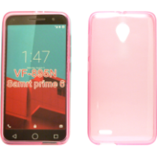 Alcatel Alto 5 Smart Prime vékony szilikon hátlap rózsaszín