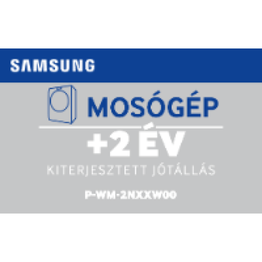 P-WM-2NXXW00 ráadás 2 év gyártói jótállás mosógépekre