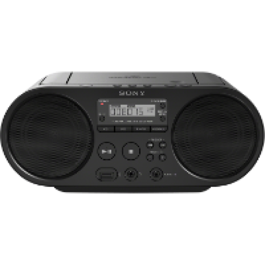 ZS-PS50B CD-s rádiómagnó, fekete