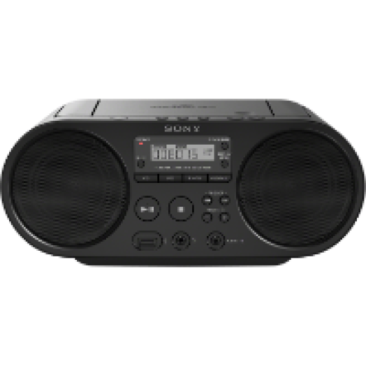 ZS-PS50X110BPI hordozható CD-s rádiómagnó, fekete