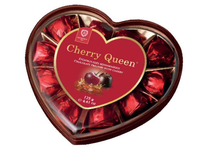Cherry Queen szívdesszert