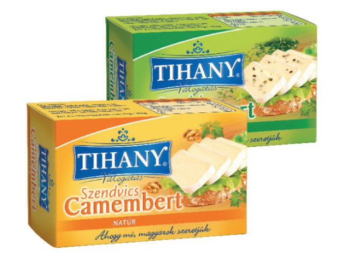 Tihany válogatás Szendvics Camembert