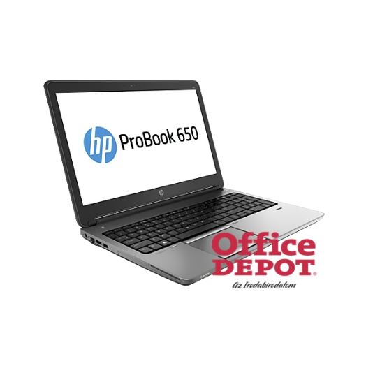 HP ProBook 650 G1 N6Q56EA 15,6" FHD/Intel Core i5-4210M 2,6GHz/4GB/500GB/DVD író/Win10 Pro DG Win7 Pro fekete notebook